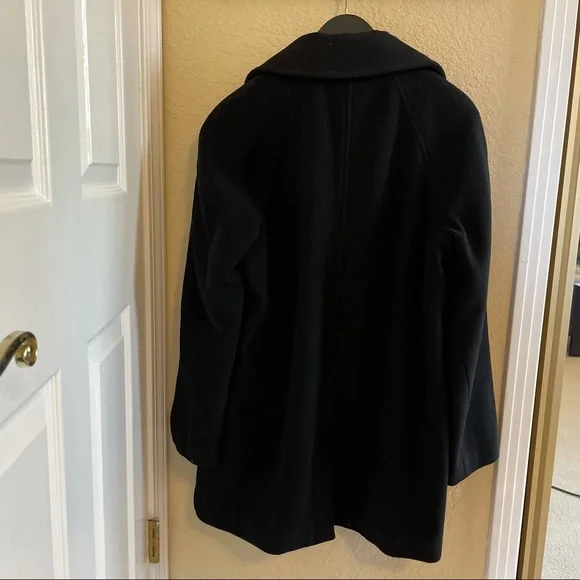 Weather Tamer Wool Blend A-Line Zippered Coat - Picture 3 of 12